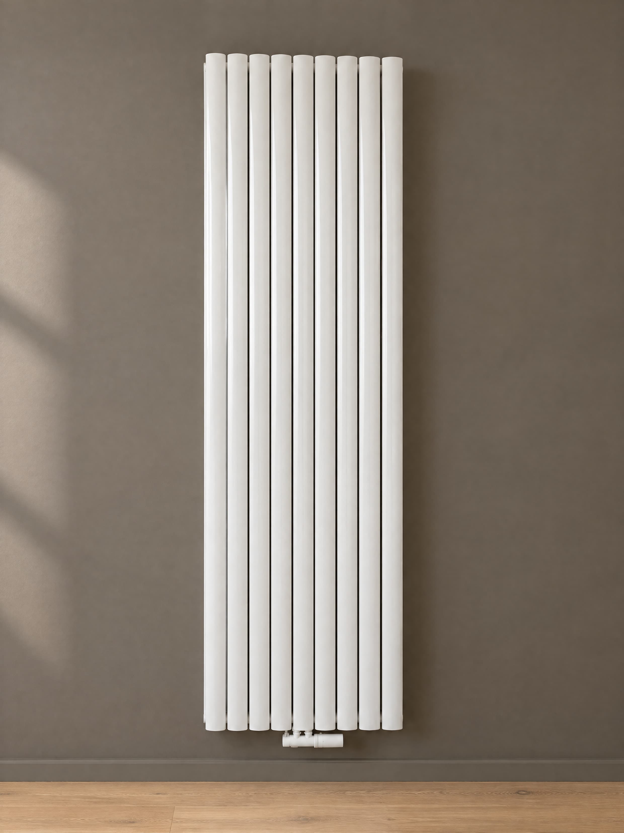 Paneelheizkörper Katzenauge vertikal 60x180 cm Weiß