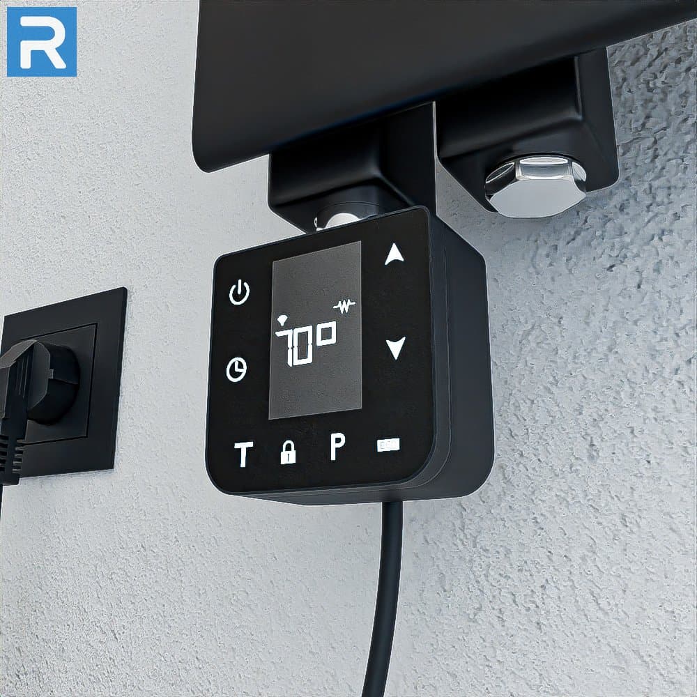 Heizstab Smart WLAN Schwarz 1000 Watt